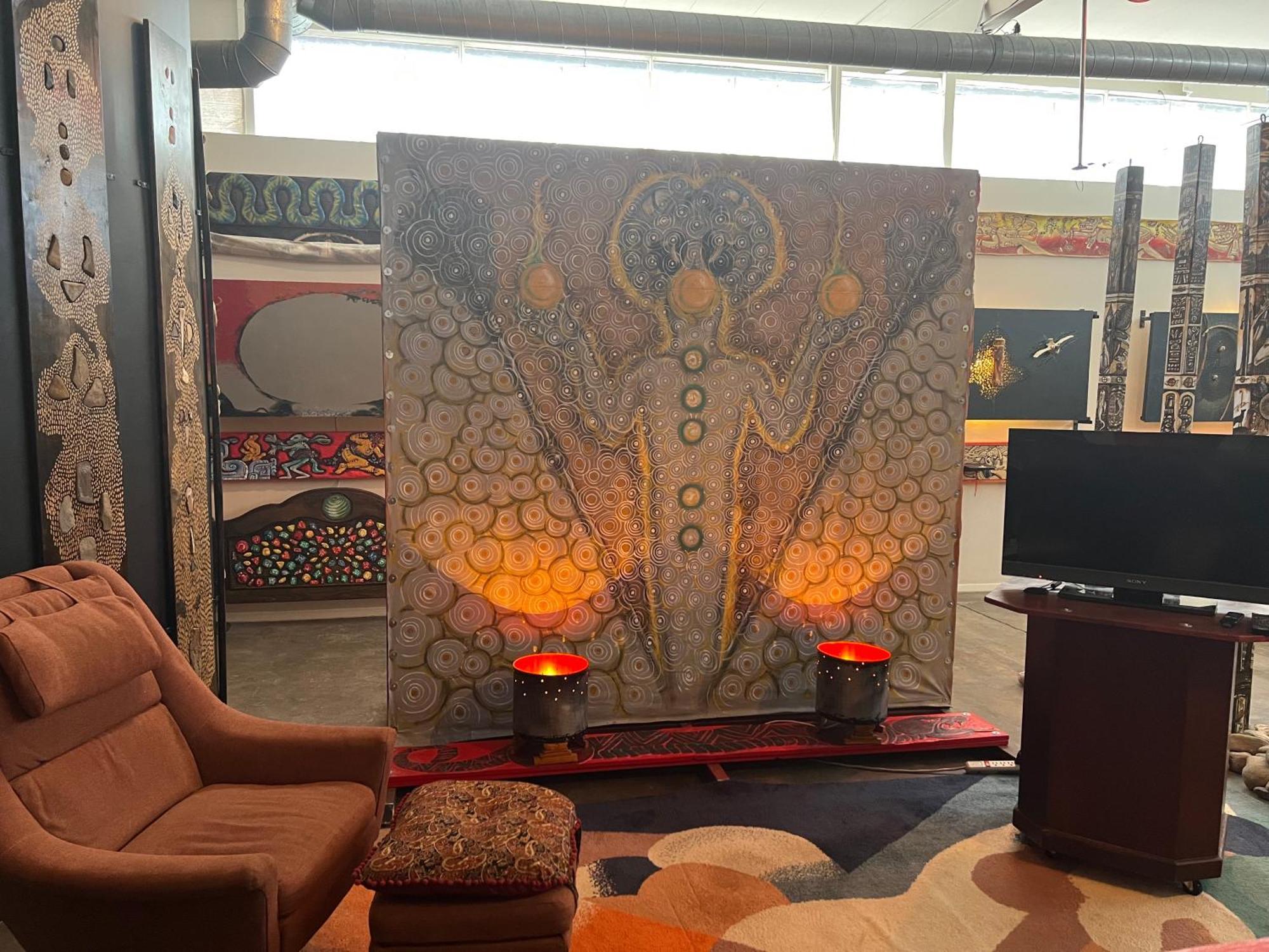 Space Castle: A 1950S Gas Station Transformed Into An Art Themed Wonderland Трут-ор-Консекуенсес Екстер'єр фото